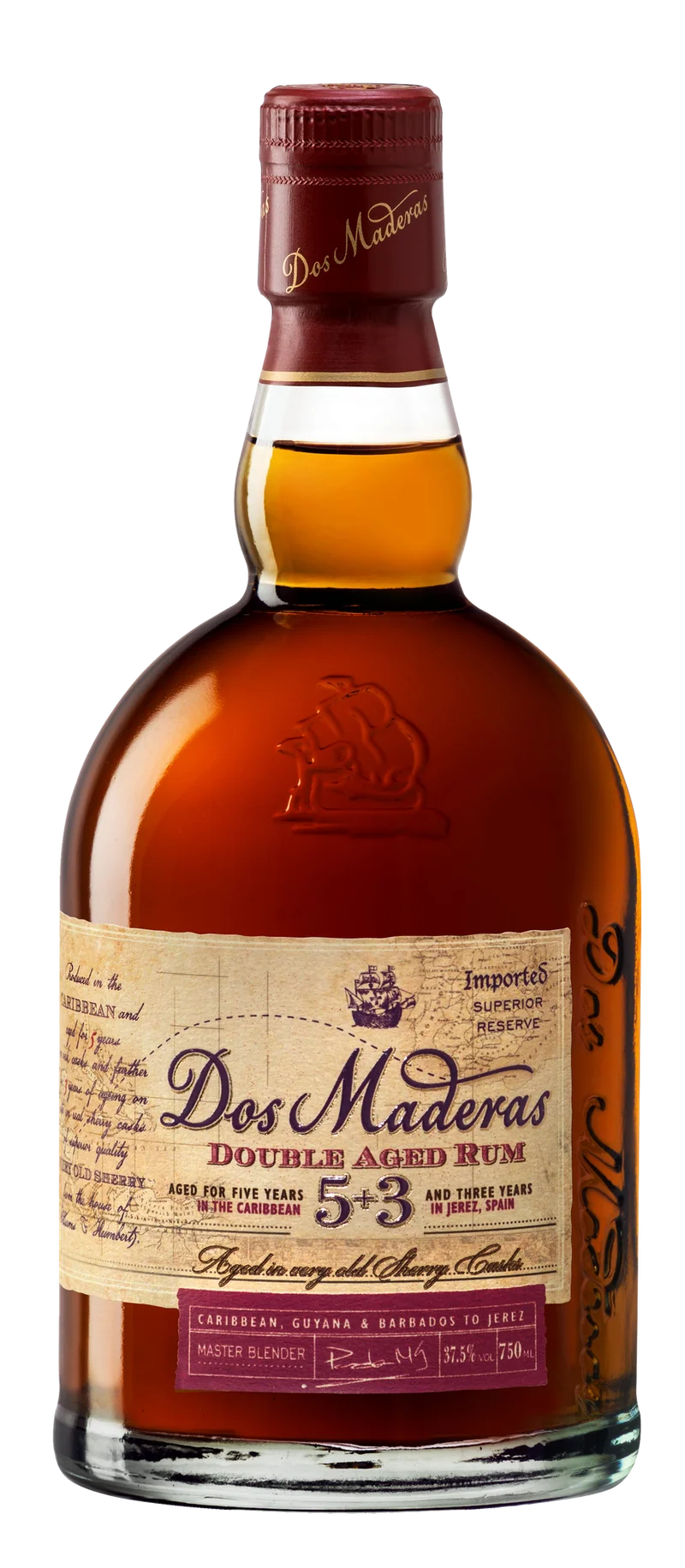 Dos Maderas Double Aged Rum 750ml