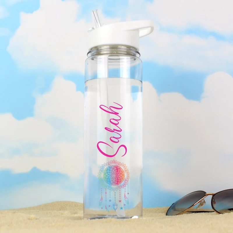 Personalised Dream Catcher Name Only Water Bottle