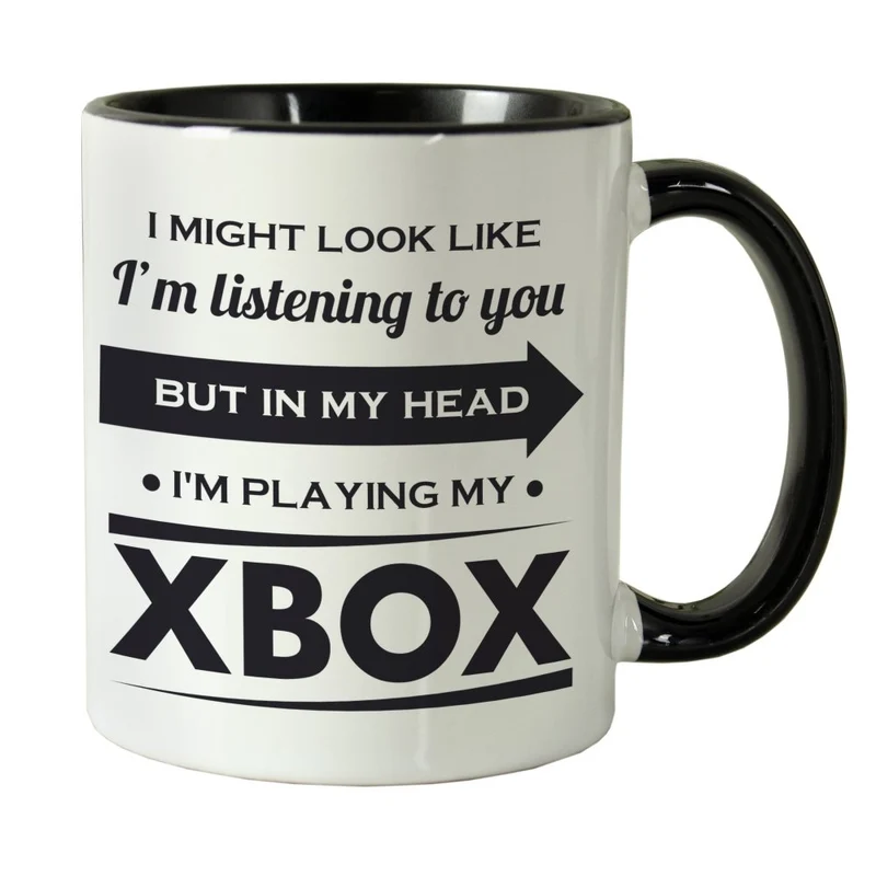 Personalised Look Like I'M Listening Mug
