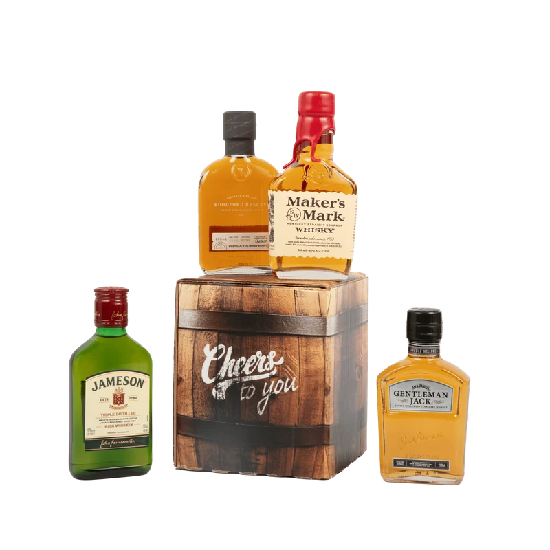 4 Legends Whiskey Tasting Set