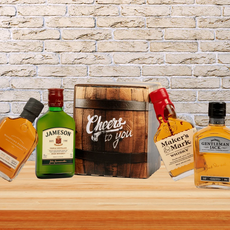 4 Legends Whiskey Tasting Set