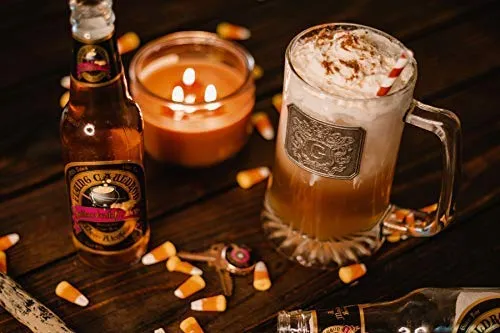 Flying Cauldron Butterscotch Beer 12oz (Pack of 6) Bundle with PrimeTime Direct Keychain Bottle Opener in a PTD Sealed Box