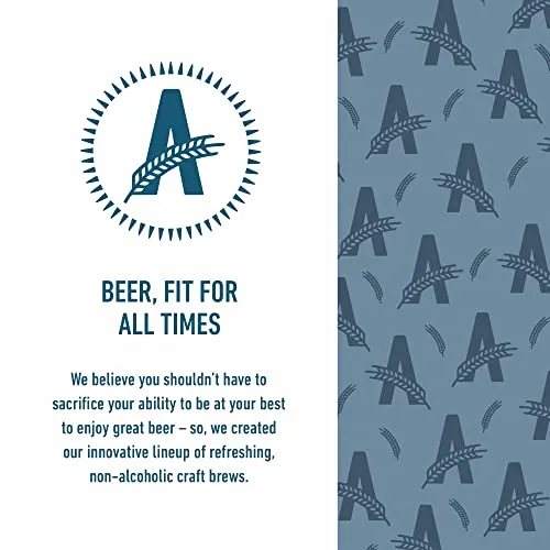 Athletic Brewing Company Craft Non-Alcoholic Beer - 6-Pack of All Out, Upside Dawn, Run Wild IPA, and Cerveza Atletica - Low-Calorie, Award Winning - All Natural Ingredients For A Great Tasting Drink - 12 Fl Oz Cans