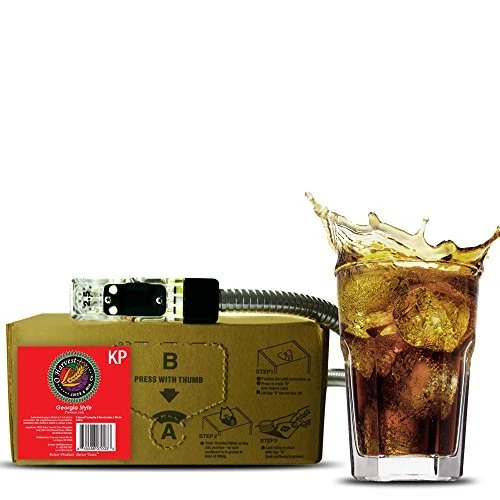 Bar Beverages Georgia Style Craft Cola (3 Gallon Bag-in-Box Syrup Concentrate) - Box Pours 18 Gallons of Cola - Use with Bar Gun, Soda Fountain or SodaStream