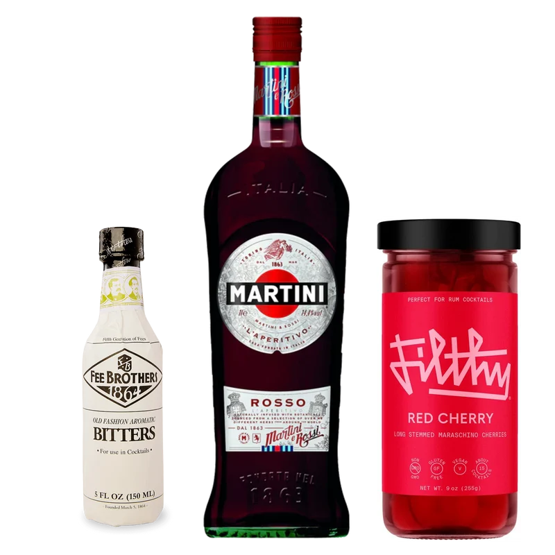 Manhattan Cocktail Kit Bundle