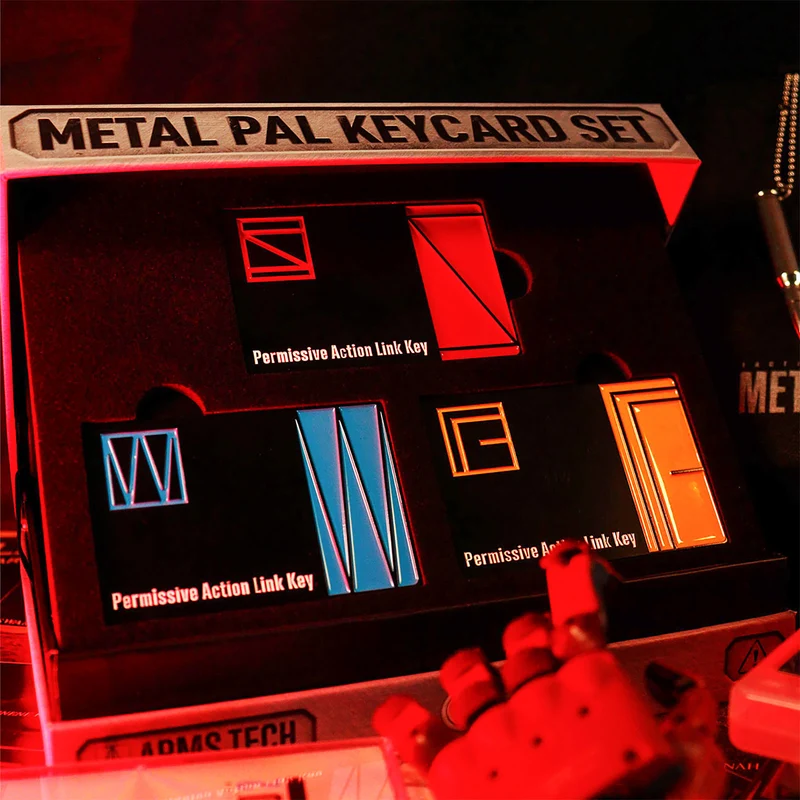 Metal Gear Solid - Schlüsselkarten-Set limitiert