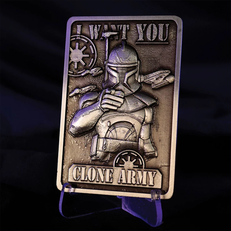 Star Wars - Captain Rex Clone Army Metallbarren Replik limitiert