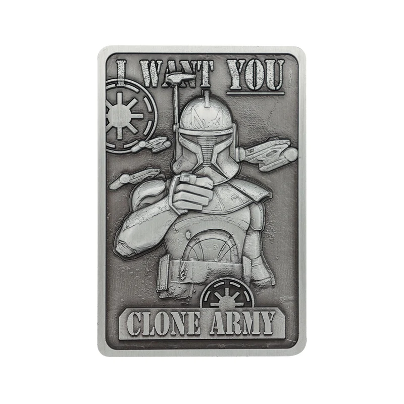 Star Wars - Captain Rex Clone Army Metallbarren Replik limitiert