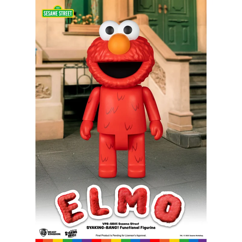 Sesamstraße Syaking Bang Vinyl Spardose Elmo 47 cm