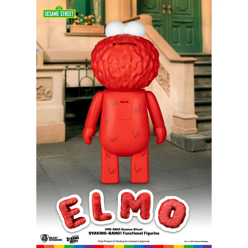 Sesamstraße Syaking Bang Vinyl Spardose Elmo 47 cm