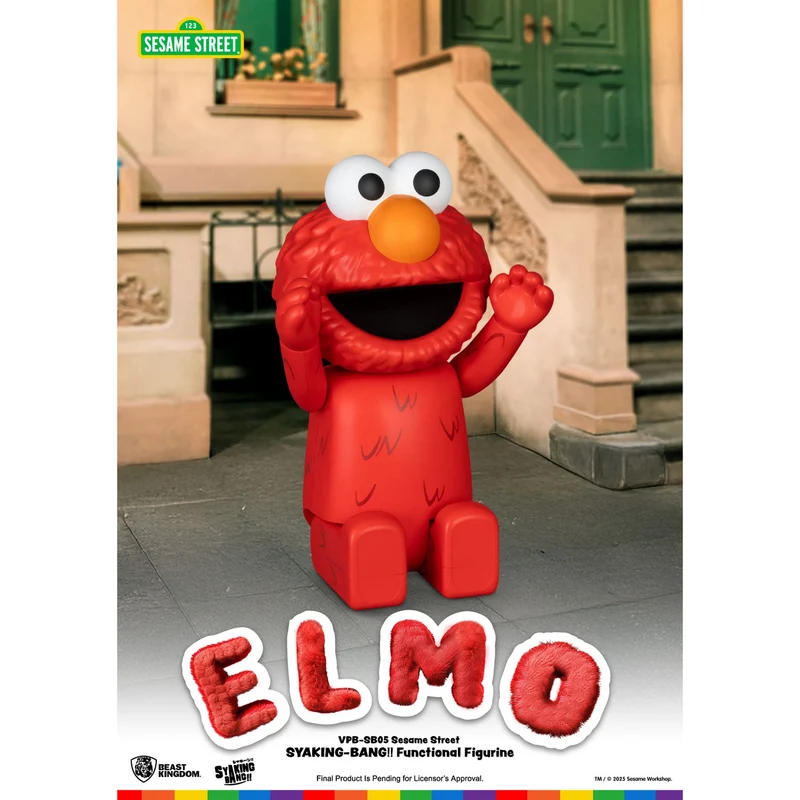 Sesamstraße Syaking Bang Vinyl Spardose Elmo 47 cm
