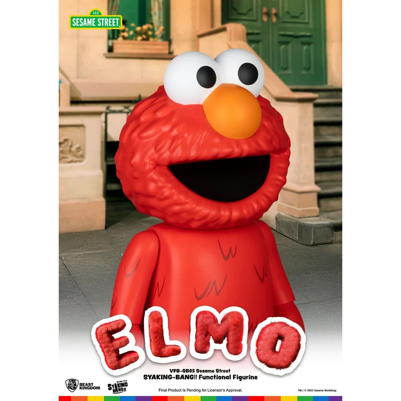 Sesamstraße Syaking Bang Vinyl Spardose Elmo 47 cm