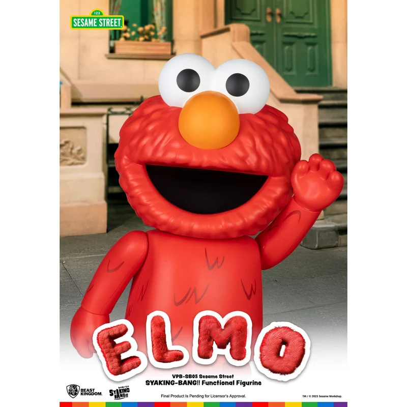 Sesamstraße Syaking Bang Vinyl Spardose Elmo 47 cm
