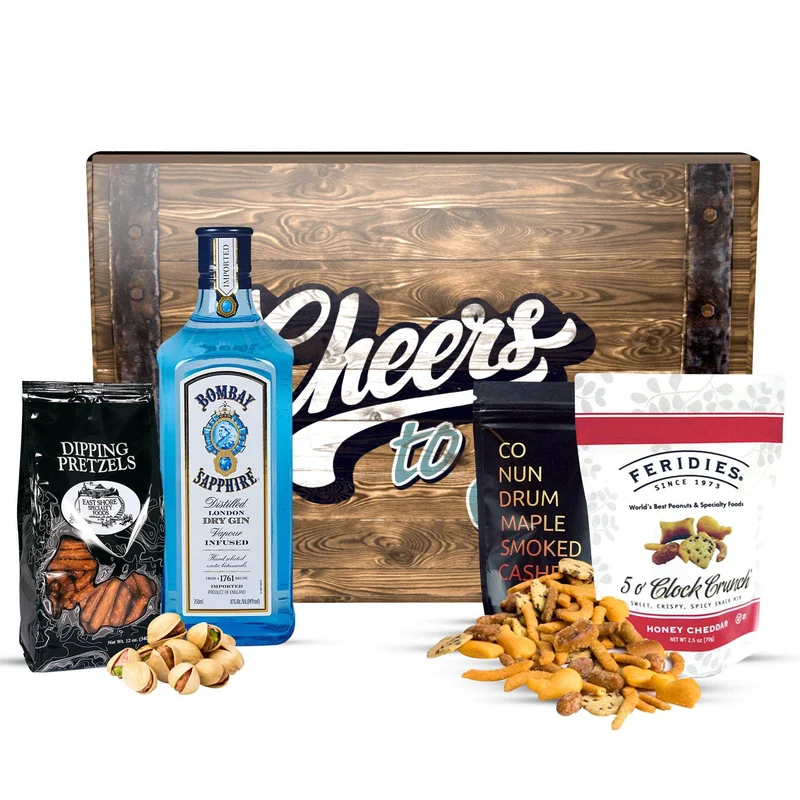 Bombay Sapphire Gift Basket