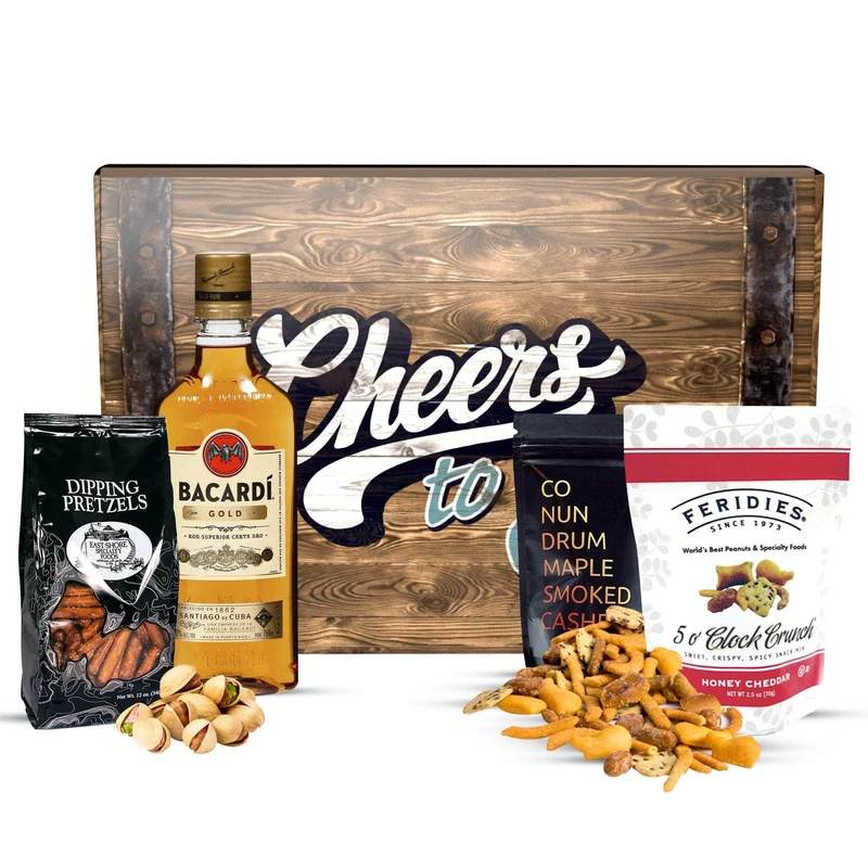 Bacardi Rum Gift Basket