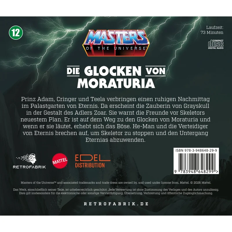 Masters of the Universe Hörspiel-CD Folge 12: Die Glocken