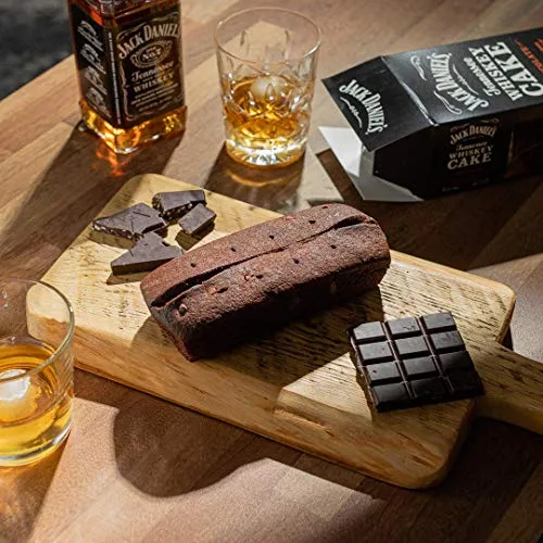 Great Spirits Baking Jack Daniels Chocolate Liquor Cake - 10 oz - Deliver a Gourmet Chocolate Dessert for Gift Baskets, Birthdays, or Parties!