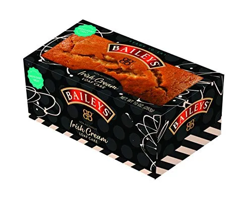 Great Spirits Baking Co. Baileys Irish Cream Vanilla Liquor Cake - 10 oz - Deliver a Gourmet Vanilla Dessert for Gift Baskets, Birthdays, or Parties!
