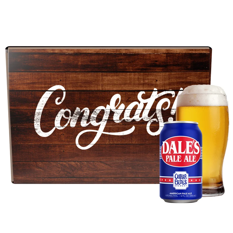 Congratulations Beer Gift Basket