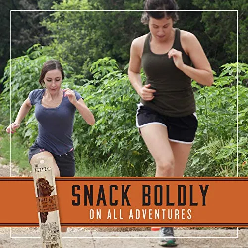 EPIC Beef Snack Strips, Wagyu Steak, Paleo Friendly Jerky, 10 ct