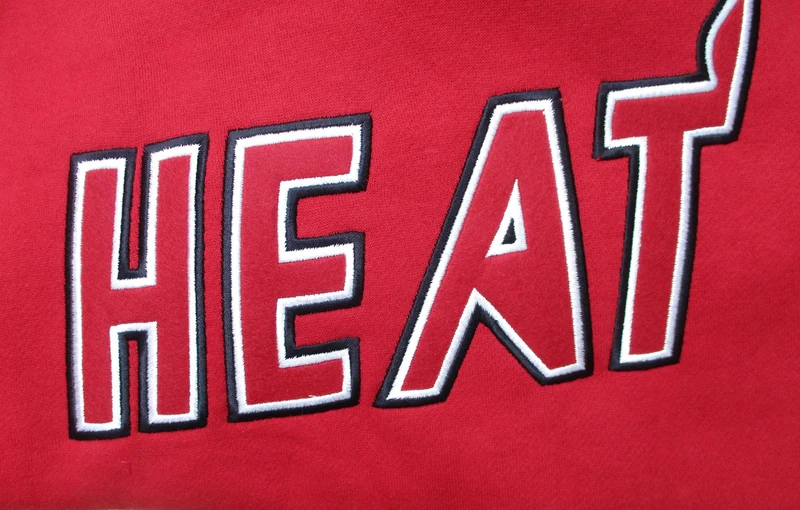 Miami Heat Fleece Hoodie Kapuzenpullover NBA Origins Mitchell & Ness