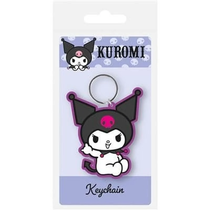 Sanrio PVC Schlüsselanhänger Kuromi Rocking