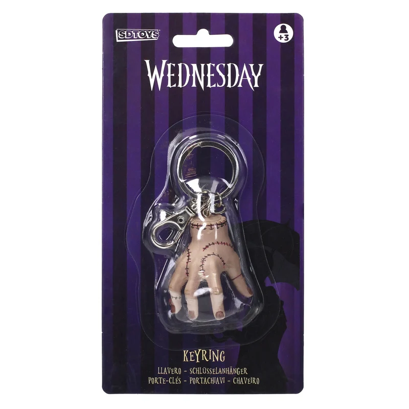 Wednesday Schlüsselanhänger Thing 7 cm