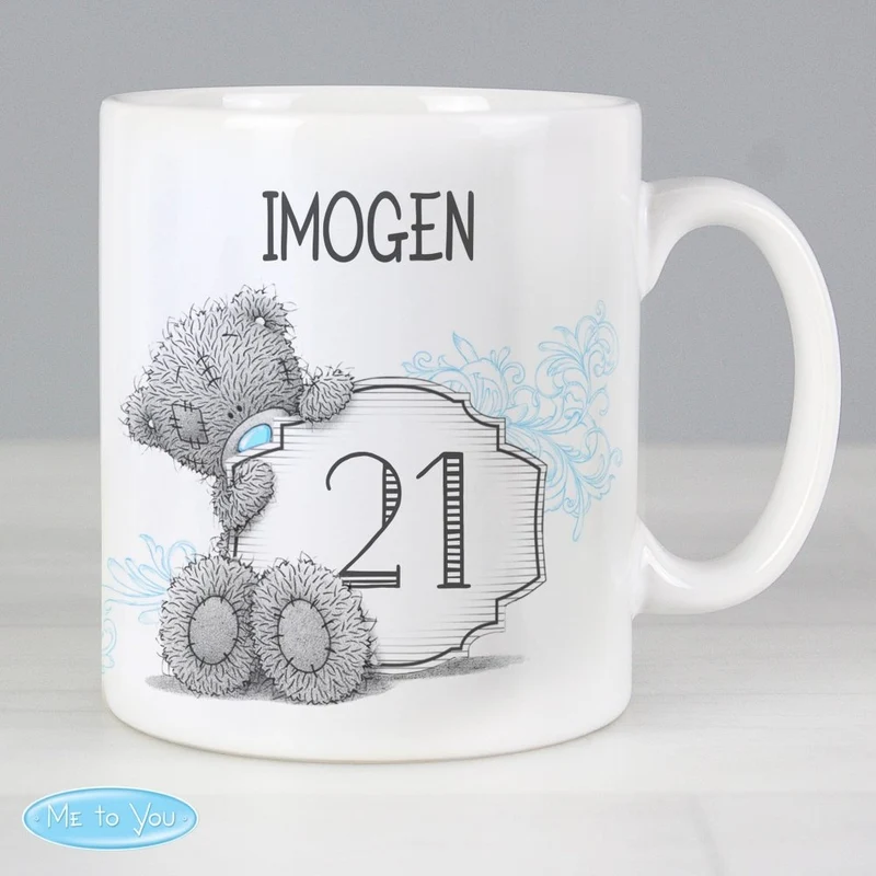 Personalised Me To You Birthday Big Age Mug