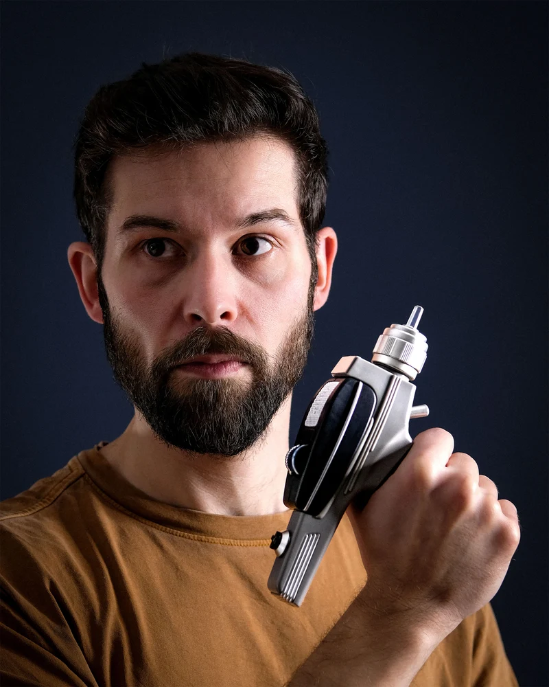 Star Trek - Phaser Replik mit Licht und Sound