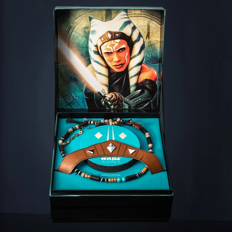 Star Wars - Ahsoka Stirnband und Gürtelperlen Replik limitiert