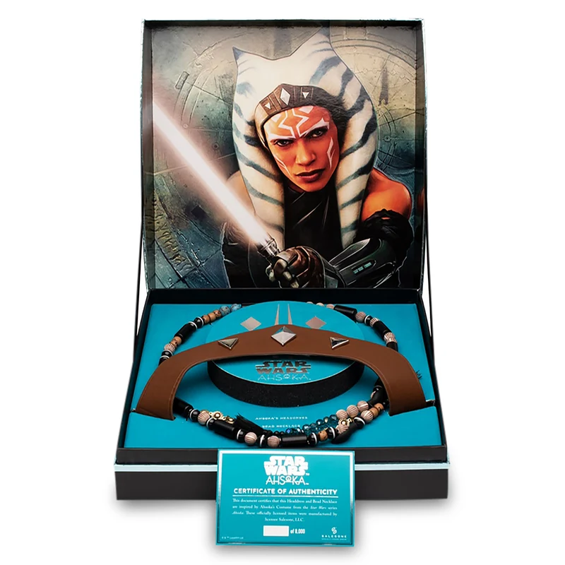 Star Wars - Ahsoka Stirnband und Gürtelperlen Replik limitiert