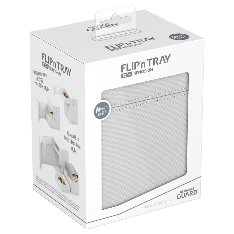 Ultimate Guard Flip'n'Tray 133+ Xenoskin - White