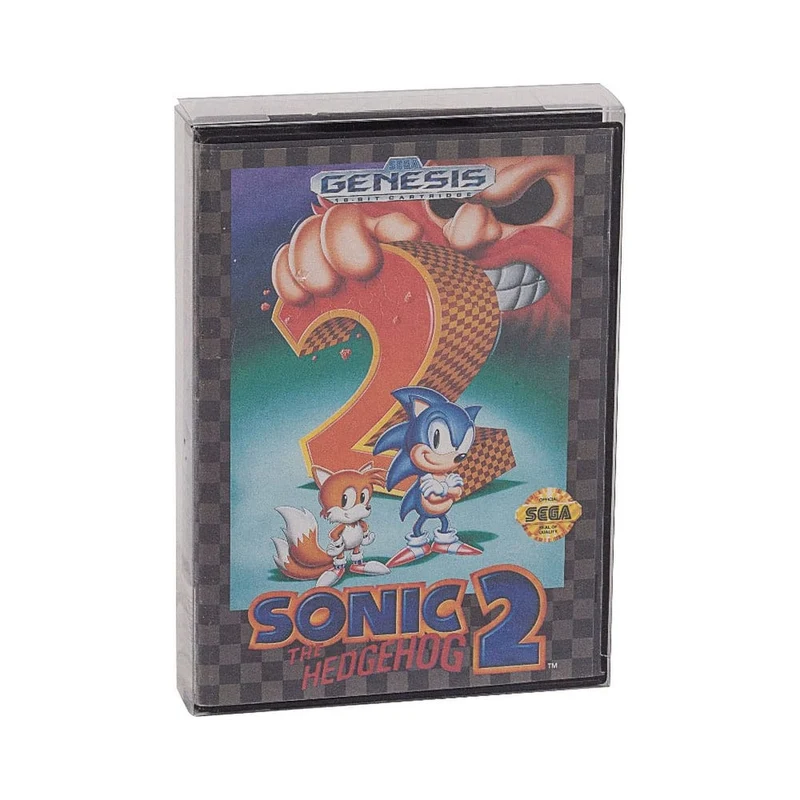 PET Gehäuse 25er-Pack für Sega Genesis Spiele