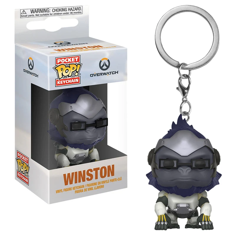 Overwatch - Winston Funko Pop Schlüsselanhänger