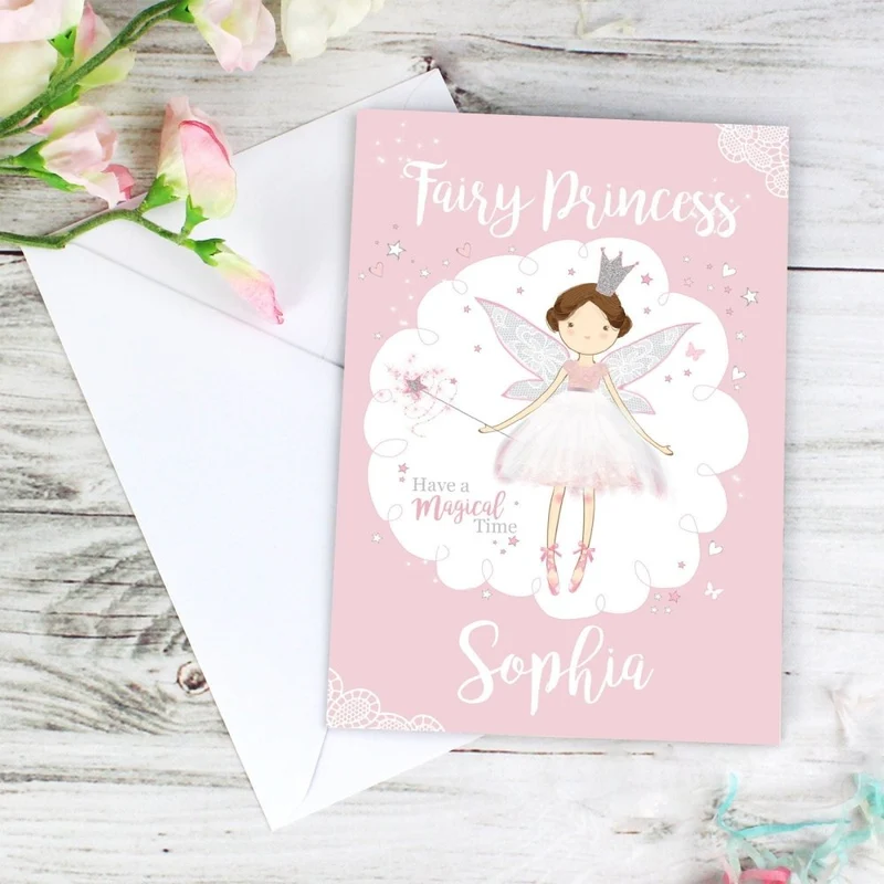 Personalised Fairy Princess Card