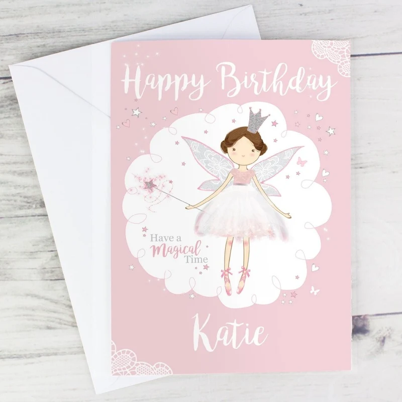 Personalised Fairy Princess Card