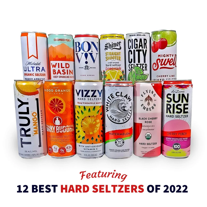 Hard Seltzer Holiday Gift Basket