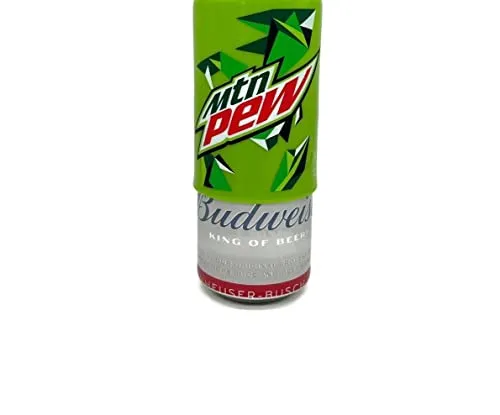 5 Pack Beer Can Covers That Look Like Soda Hide A Beer Can Silicone Sleeve Suitable for All standard 12FL OZ, Golf Accessories, beer Gifts for Men