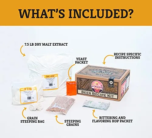 Craft a Brew - Beer Recipe Kit - Golden Strong Ale - Home Brewing Ingredient Refill - Beer Making Supplies - Includes Hops, Yeast, Malts, Extracts - 5 Gallons