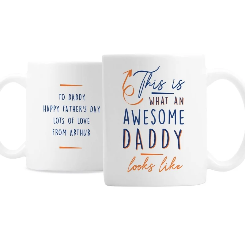 Personalised This Is What Awesome Looks Like Mug
