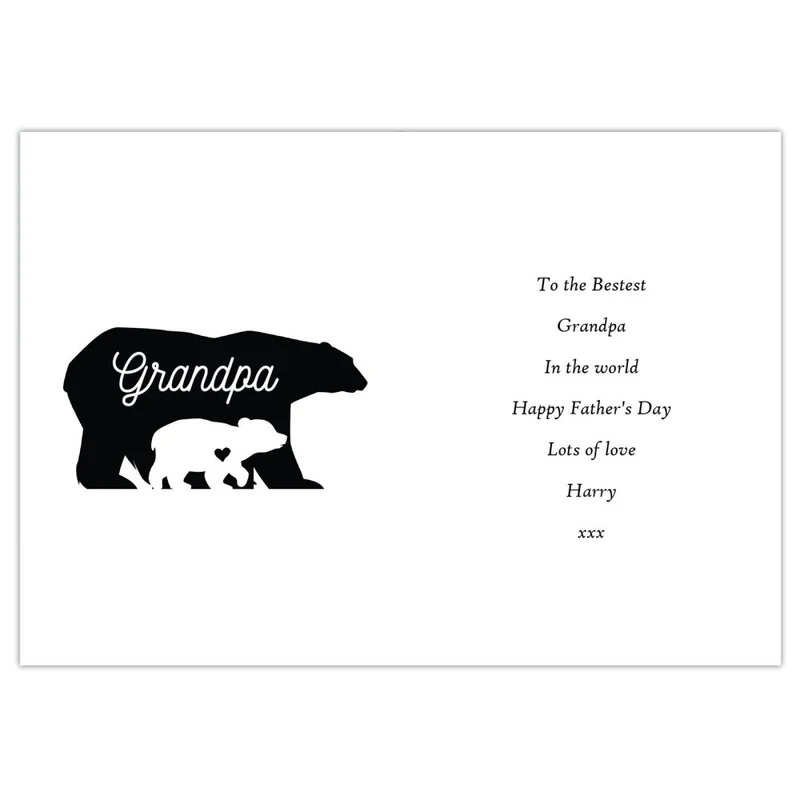 Personalised Fingers May Be Small Card