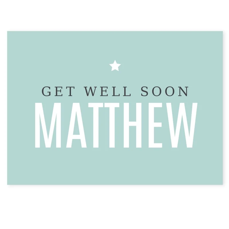 Personalise With Your Own Message Card