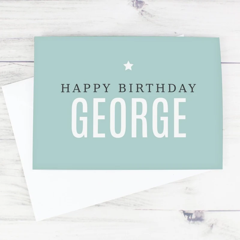 Personalise With Your Own Message Card