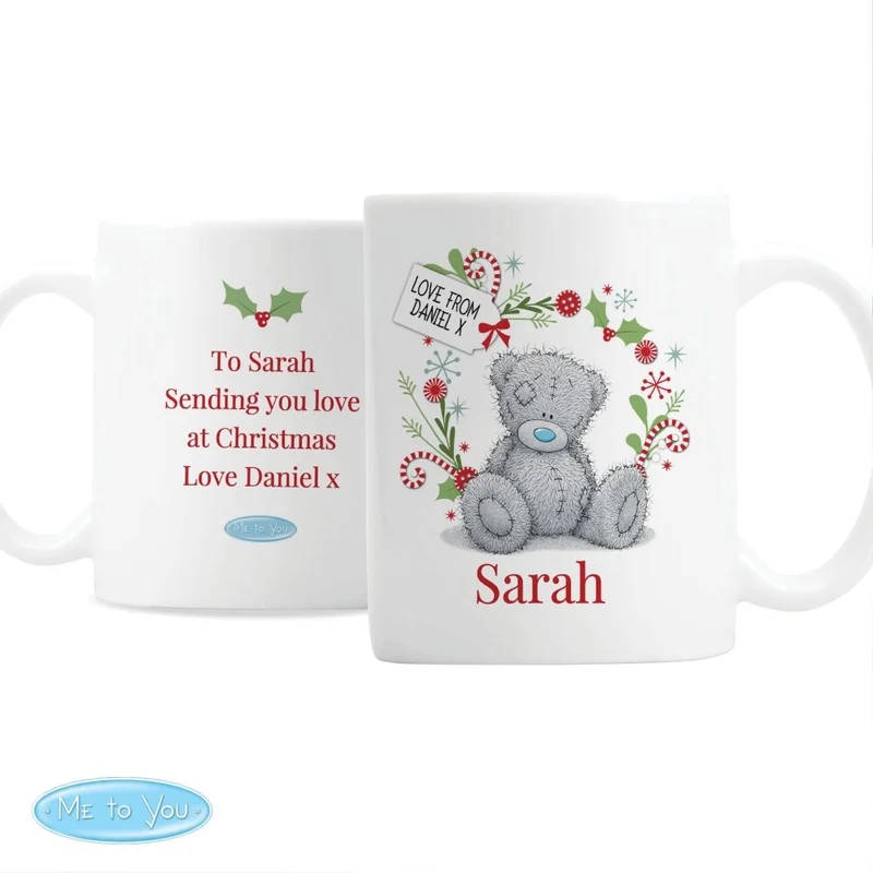 Personalised Me To You 'For Nan, Grandma, Mum' Christmas Mug
