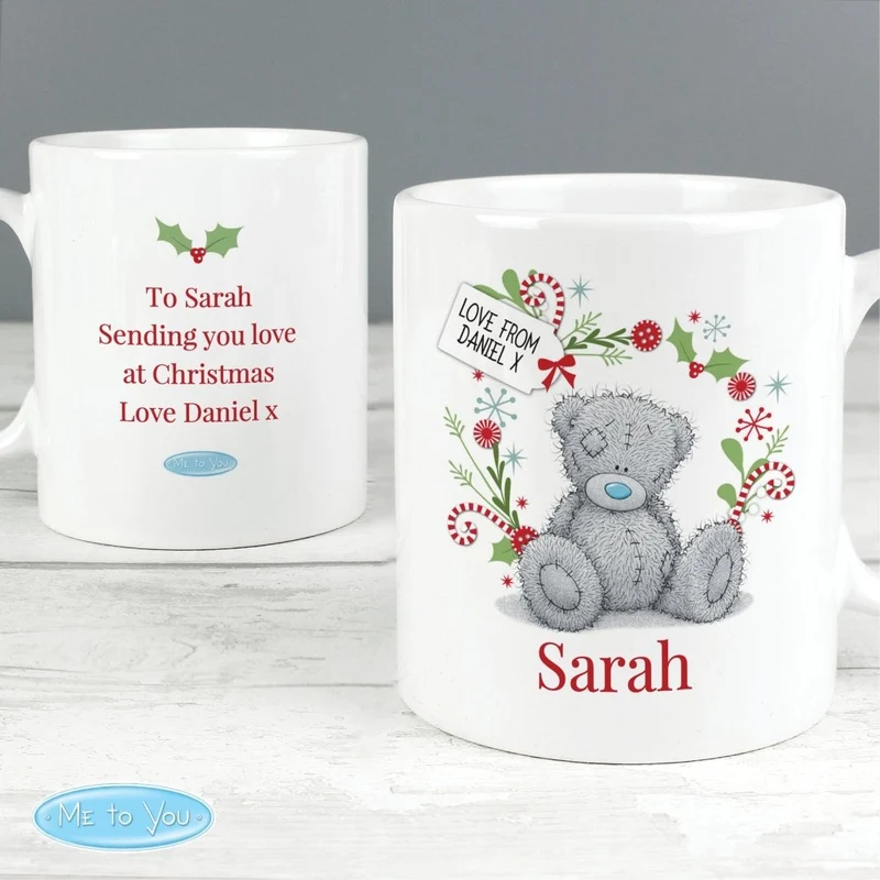 Personalised Me To You 'For Nan, Grandma, Mum' Christmas Mug