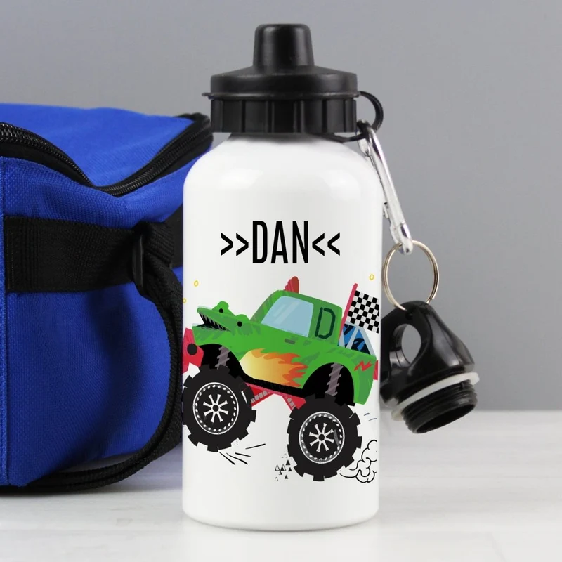 Personalised Monster Truck Drinks Bottle