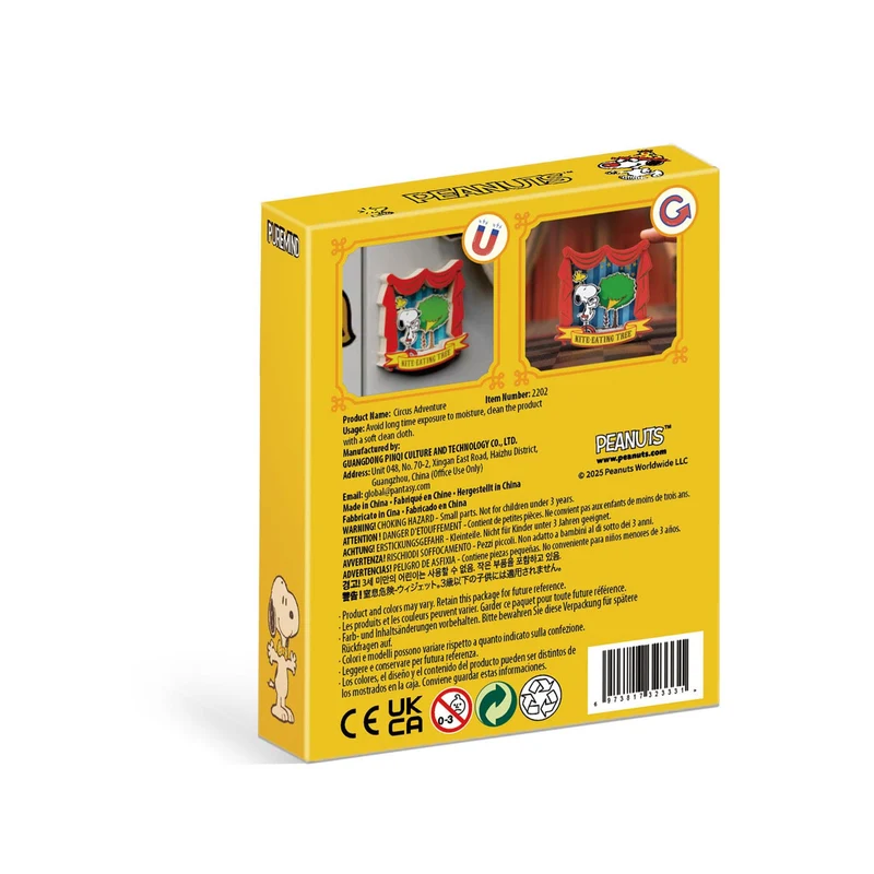Die Peanuts Puremind Magnet Circus Adventure