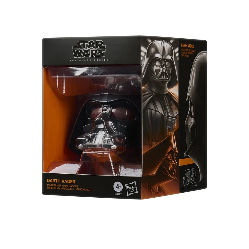 Star Wars - Darth Vader Mini Helm Replik auf Base