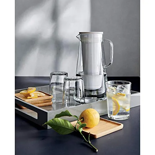Set of 18 Sleek and Durable Drinking Glasses - Glassware Set Includes 6-17oz Highball Glasses, 6-13oz Rocks Glasses, 6-7oz Juice Glasses | Heavy Base Glass Cups for Water, Juice, Beer, & Cocktails.