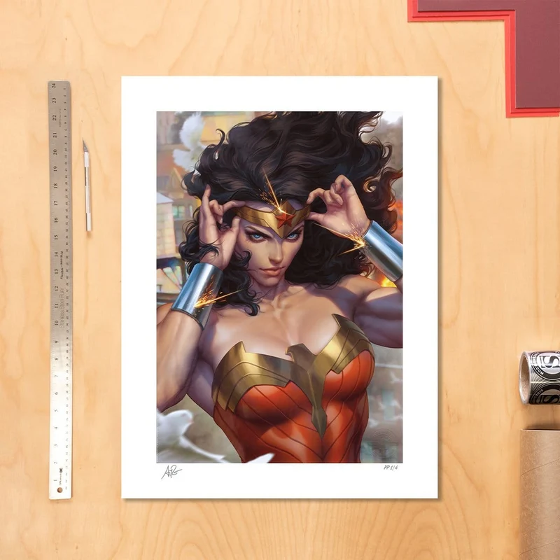 DC Comics Kunstdruck Wonder Woman #1 (2023) 61 x 46 cm -